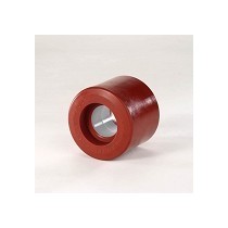 Roller for pallet truck in nylon and polyurethane