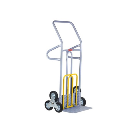 ALUMINUM TROLLEY FOR BARRELS OR CYLINDERS, CAPACITY 120 KG.