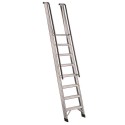 Mezzanine ladder in removable aluminum