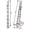 Super ladder Prima with rope