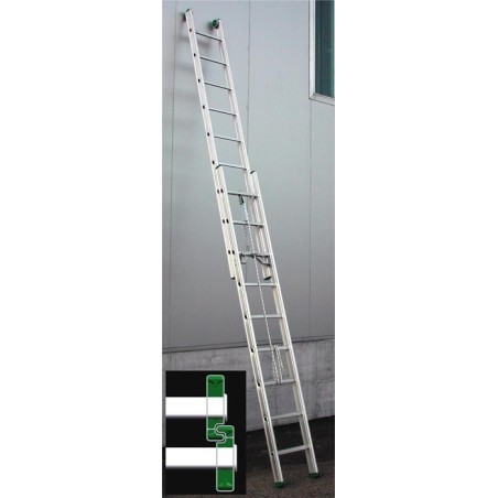 Rail aluminum ladder Roller