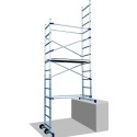 Aluminum scaffold Pinna Clic-clac H. 6.45 Working