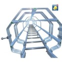 Cage ladder (Marinara) In aluminum